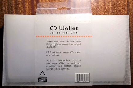 Кейс для CD,DVD,48 дисков,отлич.сост.(Германия)