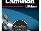 Батарейка CR 2477 Camelion дисковая 3V