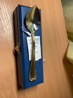 Чайная ложка серебряная