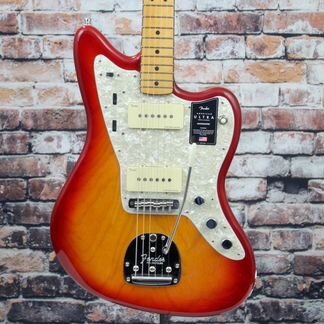Fender American Ultra Jazzmaster Plasma Red Burst