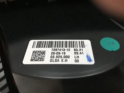 Задние фонари на mini cooper