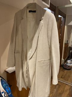 Пальто пиджак Zara светлое