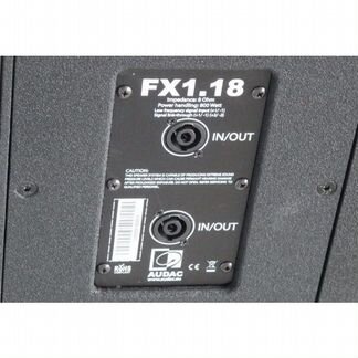 Audac FX1.18 сабвуфер + доставка бесплатно