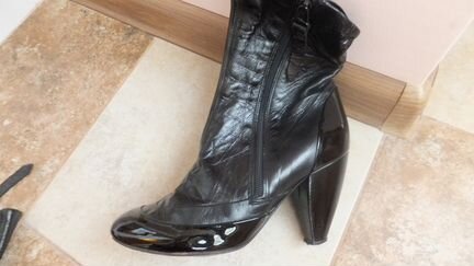 Полусапожки демисезонные, Италия, нат кожа