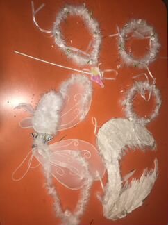 Крылья Ангела и бабочки, венки Ангела