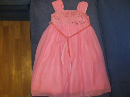 Нарядное платье-сарафан 6-9 лет