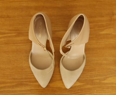 Туфли замшевые бежевые Sergio Rossi оригинал