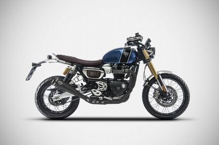 Triumph scrambler 1200 Полный Выхлоп от zard