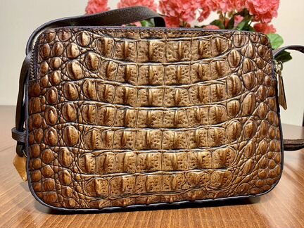 Сумка под крокодила Alessandro Beato Италия Новая