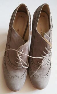 Ботильоны новые ботинки Sattini замша