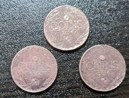 Жетоны ммд (2 шт) Жетоны Гознак ммд Coins-2016