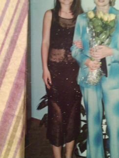 Платье вечернее с камнями