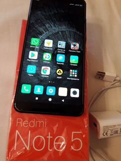 Xiaomi Redmi Note 5 3/32 gb Чёрный