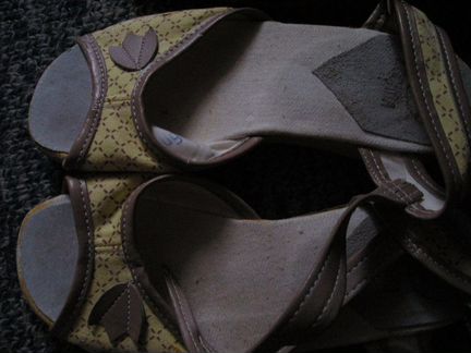 Босоножки хлопковые