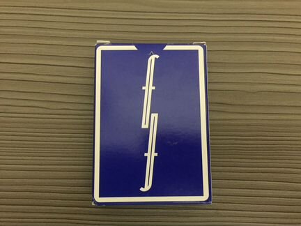 Игральные карты Fontaine - синие