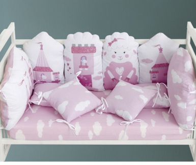 Бортики для детской кроватки