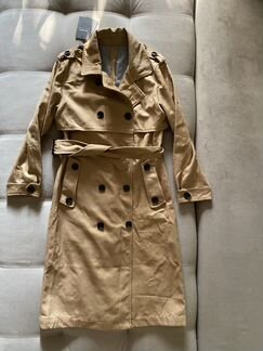 Абсолютно новый тёплый тренч