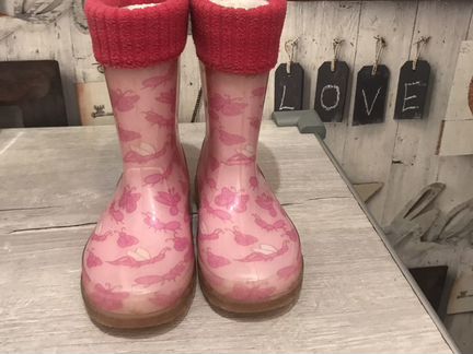 Резиновые сапоги Антилопа 27 р (17,5 см) светятся