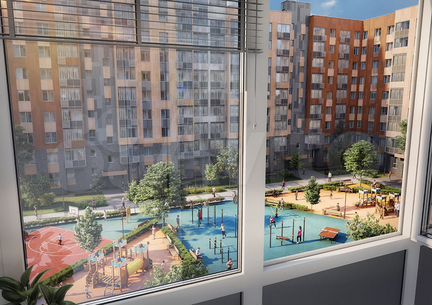 2-к квартира, 61.3 м², 3/17 эт.