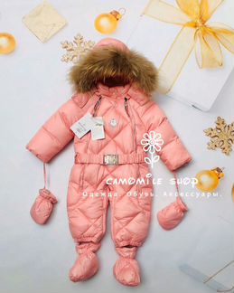 Комбинезон зимний Moncler (68/74; 80; 86; 92)