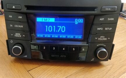 Штатная магнитола i40 hyundai ac100dfees