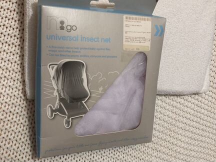 Подушка для коляски 29х31 и сетка москитная