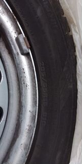 Колеса в сборе 205/55 R16 Dunlop зимние б/у Диски