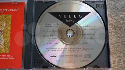 Yello Baby (Mercury 848 791-2) 1 press