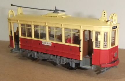 Трамваи в 1/87, 1/120, 1/160 ж/д масштабах