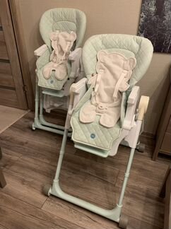 Стульчик для кормления happy baby william V2 blue