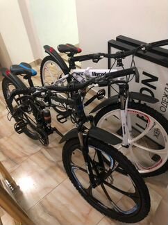 Велосипед на литых дисках