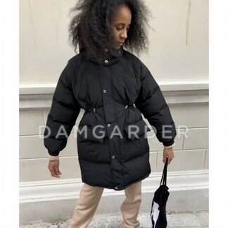 Парка новая женская с мехом и без меха черная