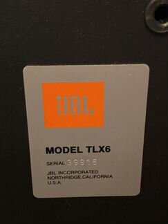 Колонки JBL модель tlx6