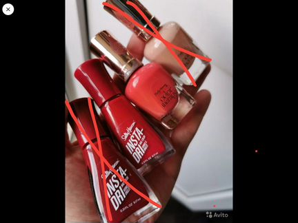 Лаки для ногтей Sally Hansen