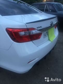 Спойлер Черный глянец Toyota Camry 50 55