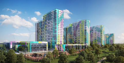 2-к квартира, 69 м², 15/25 эт.
