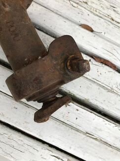 Антикварный старинный немецкий домкрат bilstein