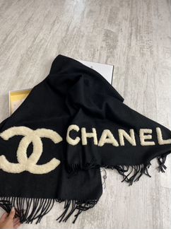 Палантин Chanel черный