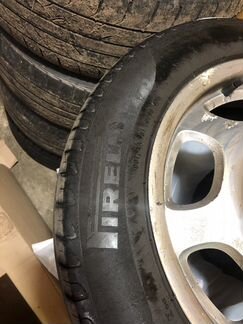 Диски Mercedes 5x112 r16 оригинал, pirelli 215/55