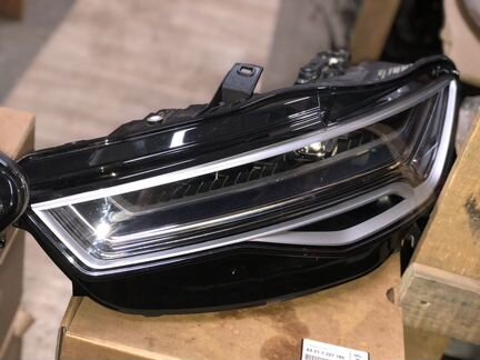 Фара передняя Ауди А6 C7 левая фулл лед matrix