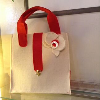 Сумка авторская. Фетр