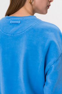 Хлопковый синий джемпер Levi’s новый
