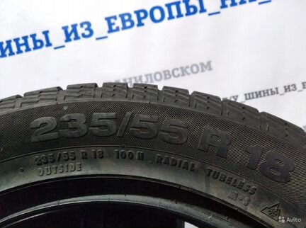 235 55 18 Continental cross contact winter 102h